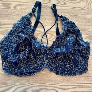 Fredrick’s of Hollywood Lace Full Figure Bra 40F